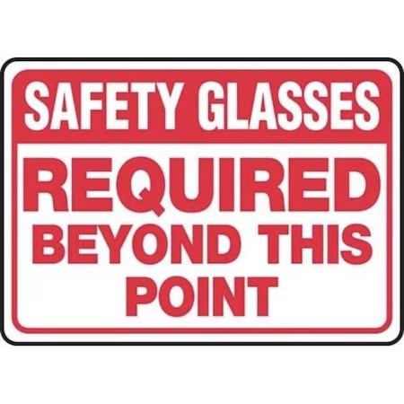 Accuform PPE SAFETY SIGN 10 in  X 14 in  ACCUSHIELD MPPE535XP